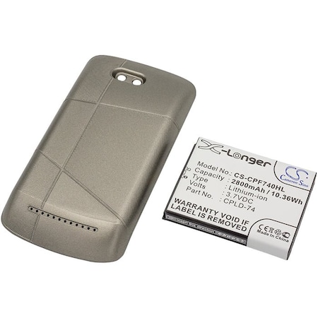 Bsc Preferred Metropcs CP5860EM Quattro 4G Mobile Phone Replacement Battery CS-CPF740HL.2